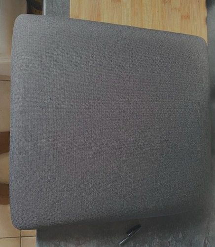 Dining chair seat pads grey