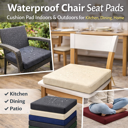Waterproof chair seat pads - waterproof,