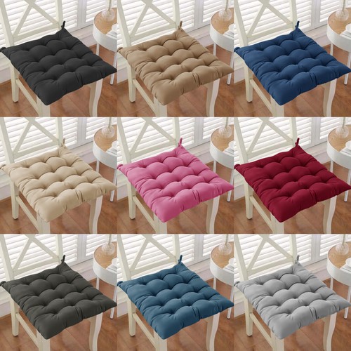 Chair seat pad cushion - seat, tie