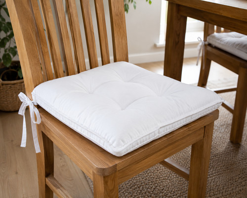 Clinton white chair - clinton, pad