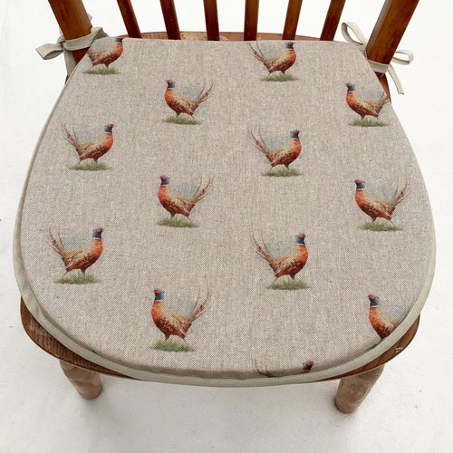 Country pheasant print - pheasant, tie