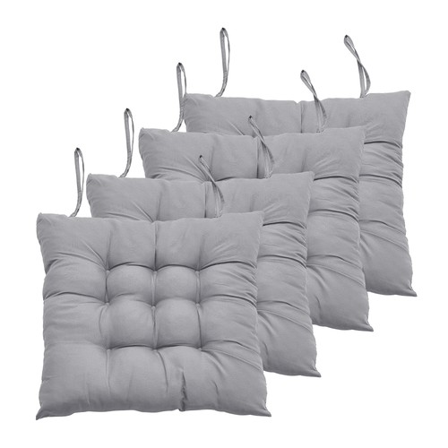 4pcs tufted chair seat cushion - tufted,