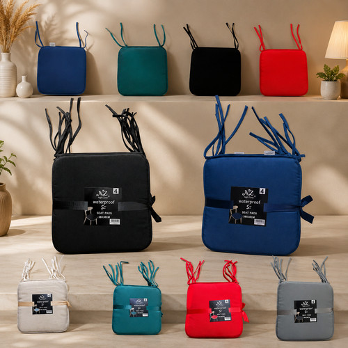 Waterproof chair cushions - waterproof, tie