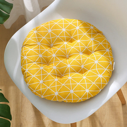 Colorful round chair seat pad - colorful,